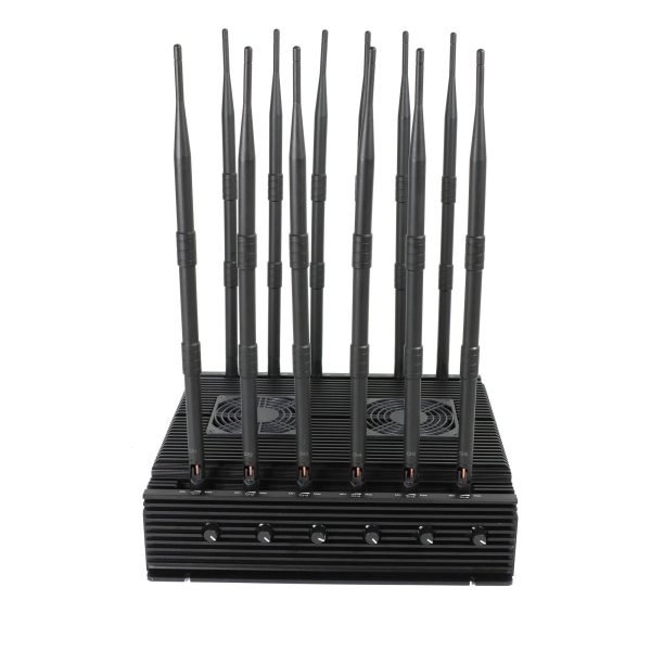 desktop 12 blocker telefon antennen 5g jammerpro fernbedienung störsender (2)
