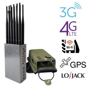 12 antennen gps handy signal störsender plus hochleistungs beweglicher jammerpro rf störsender (1)