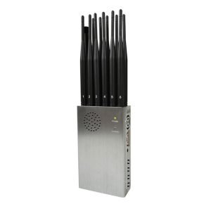 12 antennen gps handy signal störsender plus hochleistungs beweglicher jammerpro rf störsender (3)