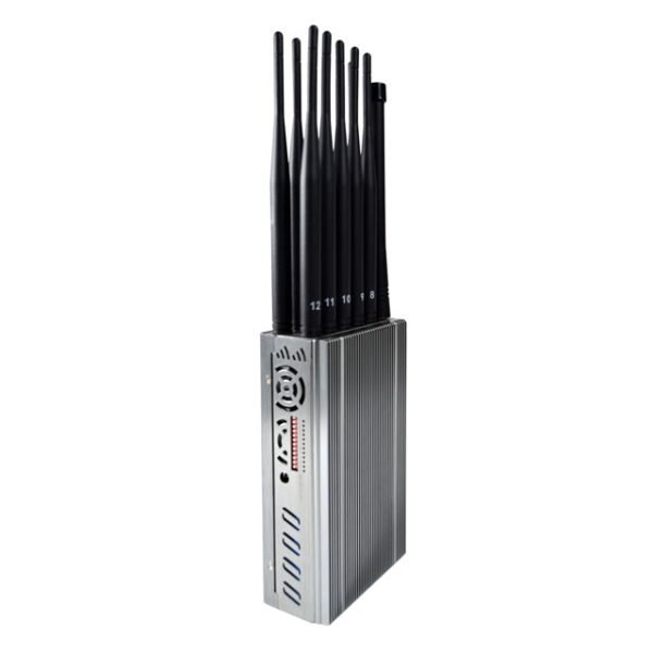 12 antennen gps handy signal störsender plus hochleistungs beweglicher jammerpro rf störsender (4)