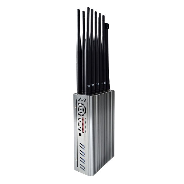 12 antennen gps handy signal störsender plus hochleistungs beweglicher jammerpro rf störsender (4)